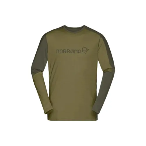 NORRONA T Shirt Men's Olive Green
