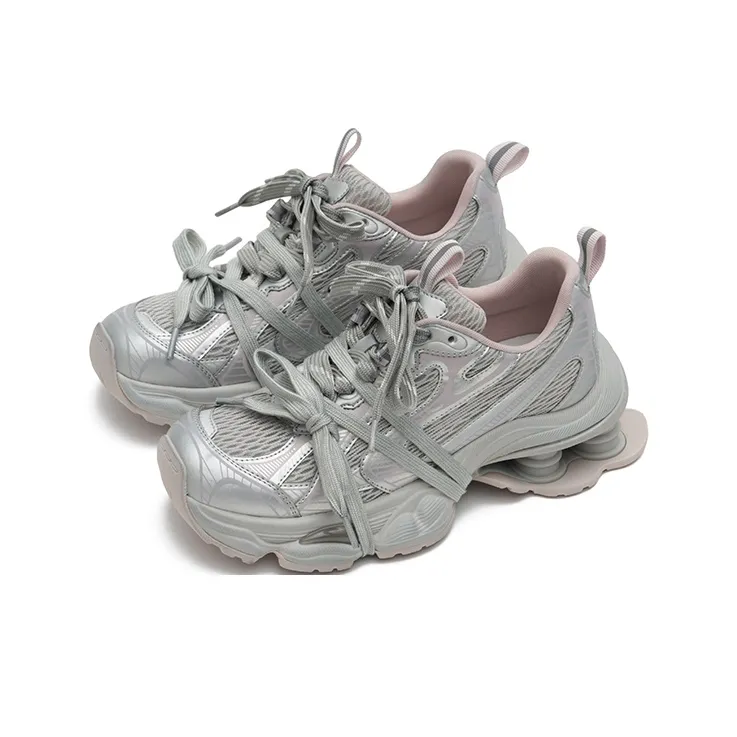 MASOOMAKE Breathable Height Increasing Low Top Chunky Sneakers Women's-15