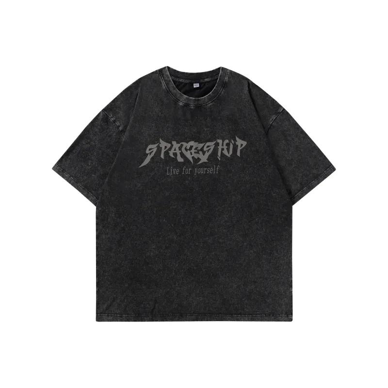 42SPACESHIP Short-Sleeved T-Shirts Unisex-0