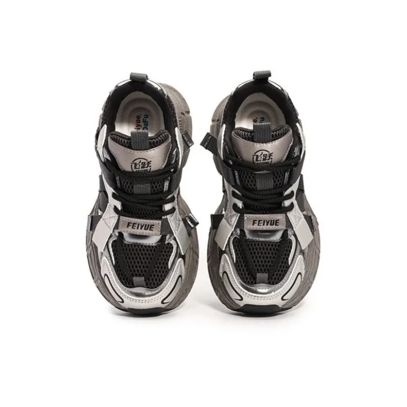 Dafu Leaps Forward Height Increasing Slip Resistant Low Top Chunky Sneakers Women's-2