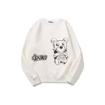 Drew House Smiley Collection Sweatshirts Unisex White