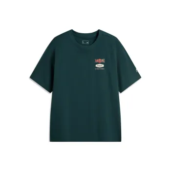 LiNing Sports Life Collection T Shirt Unisex Reef Green