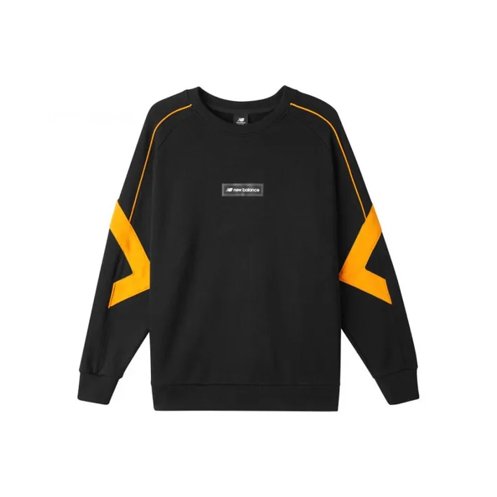 New Balance Sweatshirts Men Black-0