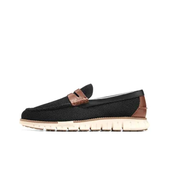 COLE HAAN Anti Slip Wear Resistant Breathable Lightweight Low Top Casual Shoes Men's Black