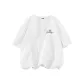 White (M Smiley Face Sticky Note Chest Logo)