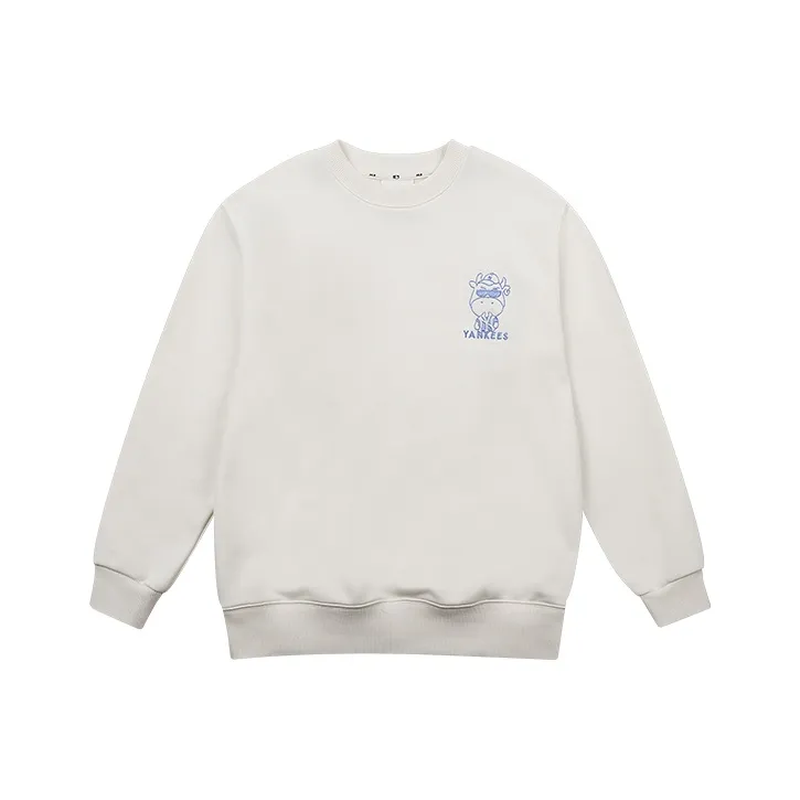 MLB New York Yankees Sweatshirts Unisex White-0