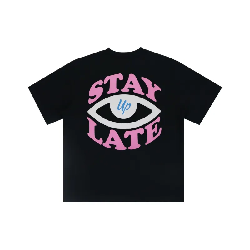 STAY UP LATE T Shirts Unisex-3