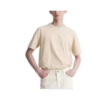 UNIQLO T Shirt Unisex Light Beige
