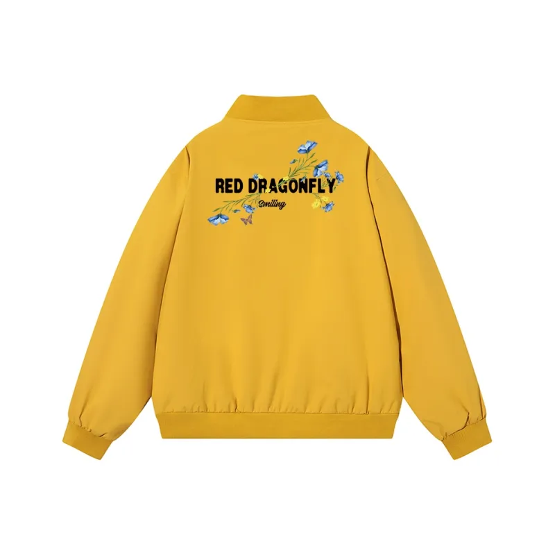 RED DRAGONFLY Jacket Unisex White-4
