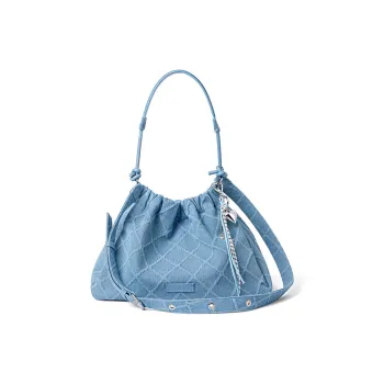 LEFF Fabric Portable Crossbody Bag Shoulder Bag Women's Sea Salt Blue