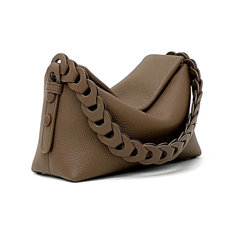H YXIANG Cow Leather Shoulder Bag Women's Multicolor-8