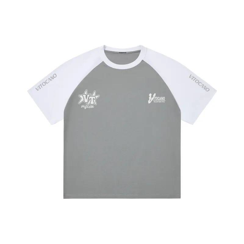 Vitocano T-Shirt Unisex White & Navy Blue-14