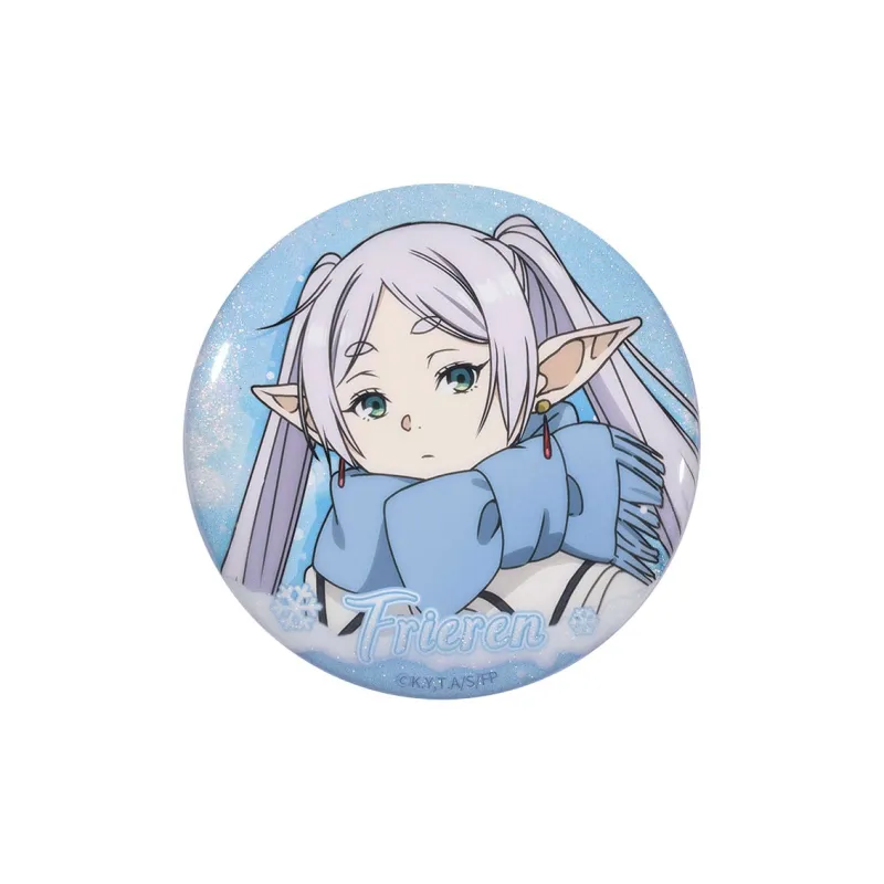 BOOM COMIC Frieren  Beyond Journey's End Winter Day Collection Badge Fierenthorak Badges-0