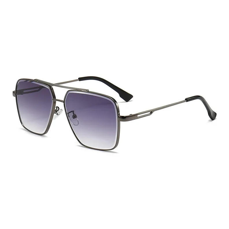 NOME Metal Square Sunglasses Unisex-4
