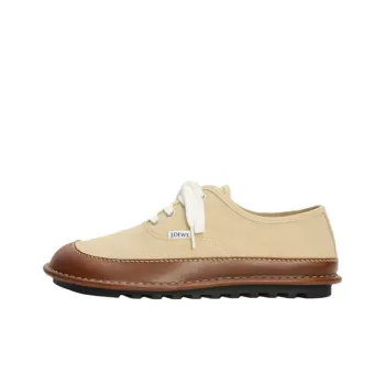 LOEWE Bay Low Top Casual Shoes Men's Beige