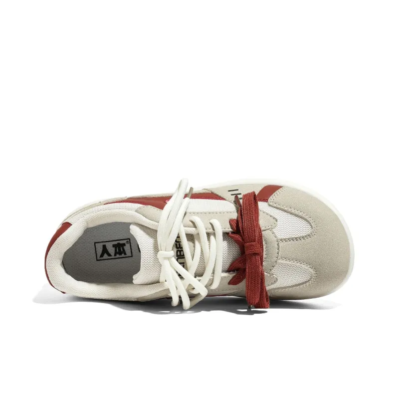 RENBEN Non slip Breathable And Wear resistant Low Top Skateboard Shoes Women's-9