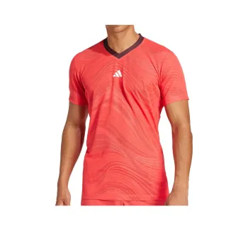 Adidas Free Shipping With AdiClub Tennis Pro Climacool+ Mesh FreeLift Tee