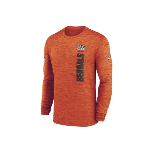 Nike Cincinnati Bengals Sideline Velocity Men's Nike Dri FIT Nfl Long Sleeve T Shirt