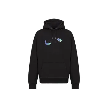 DIOR Jojo's Patch And Embroidery Hoodie