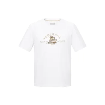 RARE Short Sleeved T Shirts Men's White