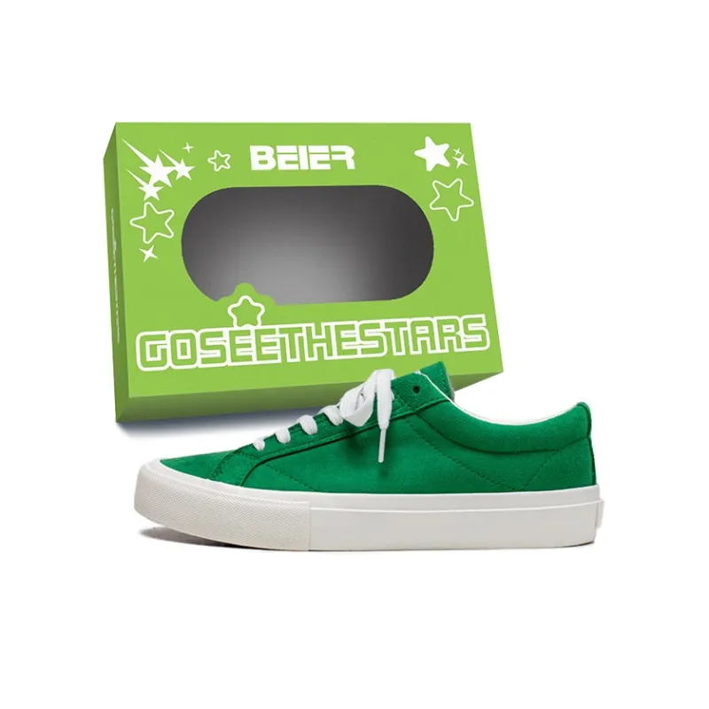 BEIER Casual Comfortable Balanced, Lightweight, And Breathable Low Top Skateboard Shoes Men's-5