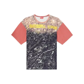 DIESEL T Boxt Camou T shirt