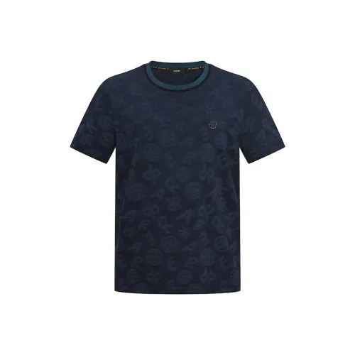 RARE Short Sleeved T Shirts Men's Navy Blue