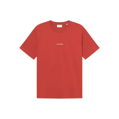 LES DEUX Logo print T Shirt