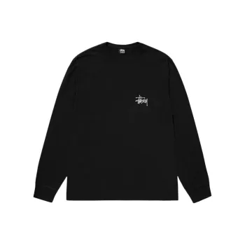 Stussy Basic Pigment Dyed Long Sleeve Tee