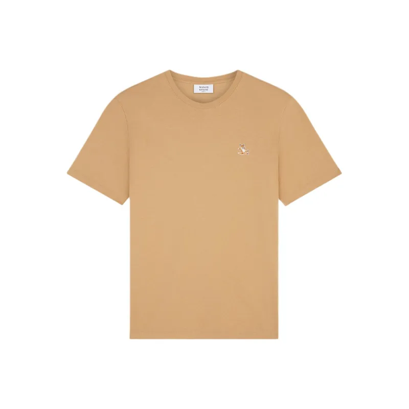 Maison Kitsune Chillax Fox Patch Crewneck T Shirt-0