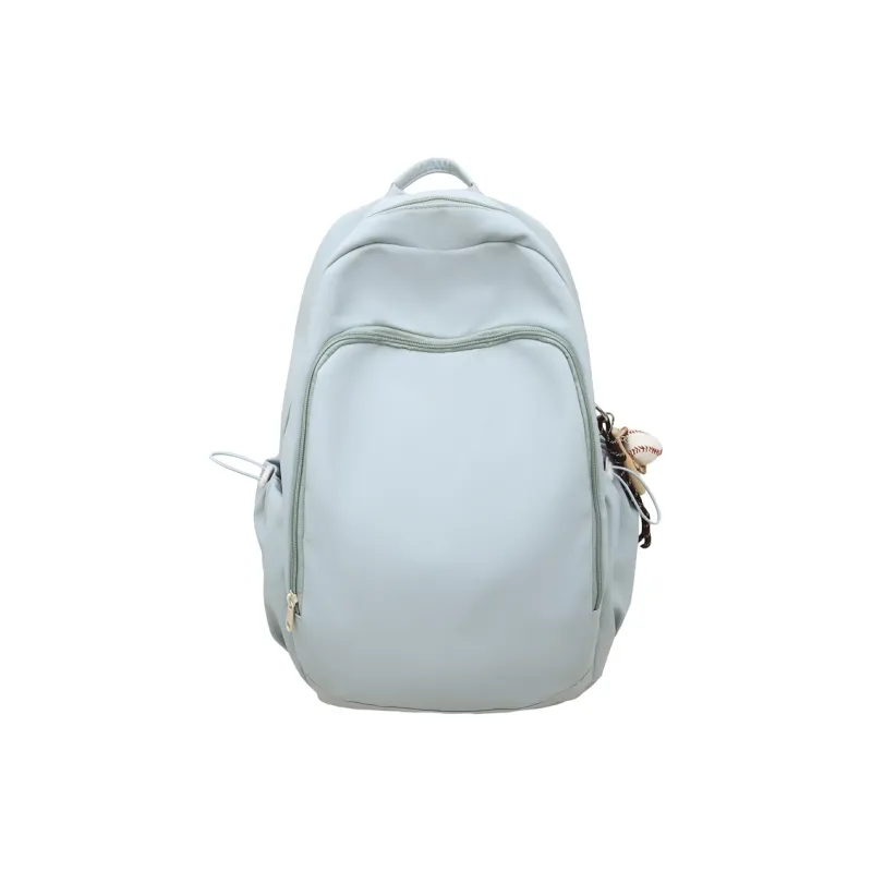 Yalu Nylon Backpack Regular Unisex White/Black/Purple/Green/Blue-21