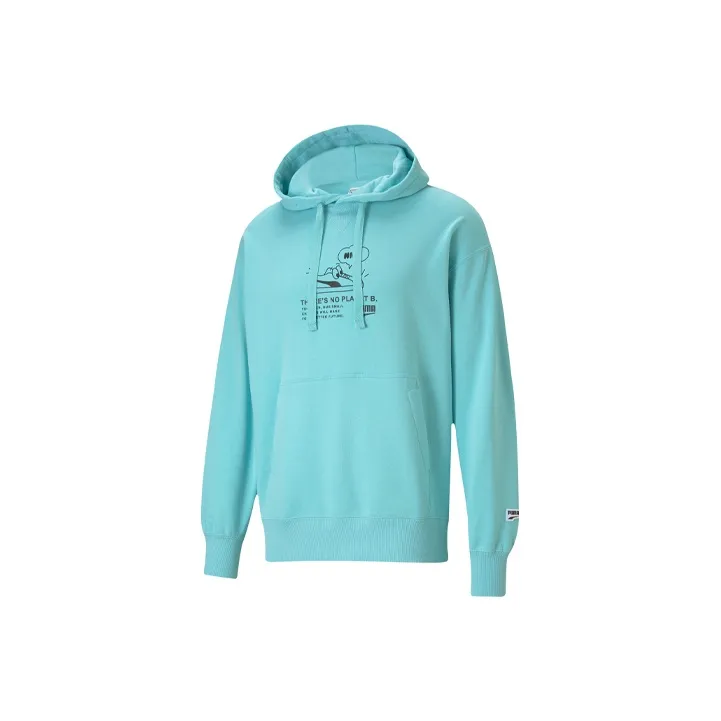 PUMA Downtown Sweatshirts Men Angel Blue-0
