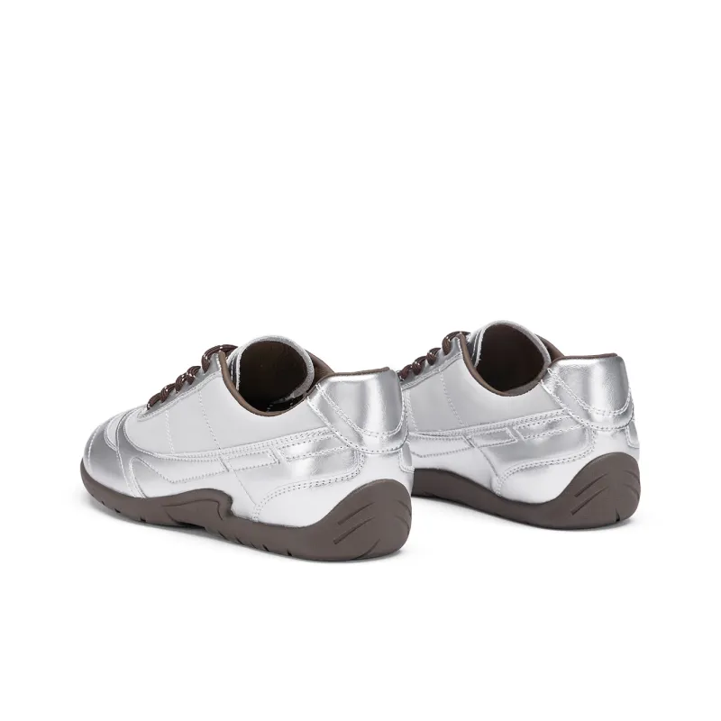 Hotwind Low Top Casual Shoes Women's Silver-3