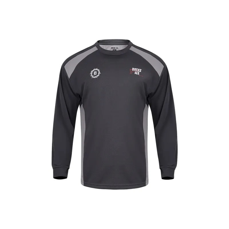 BKCXZICE Long Sleeved T Shirts Men's White-8
