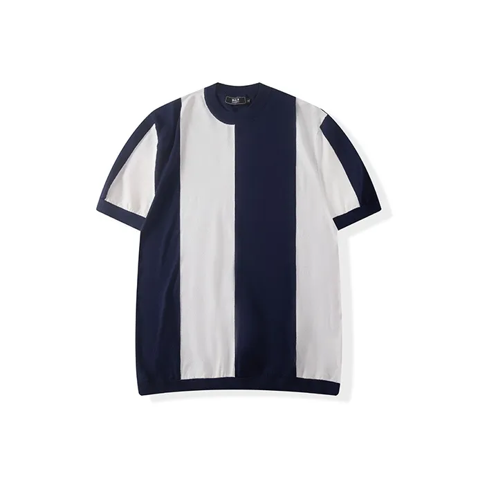 I'm David T Shirt Men's Dark Blue Stripes-0