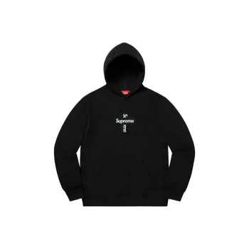 Supreme Cross Box Logo Hooded Sweatshirt