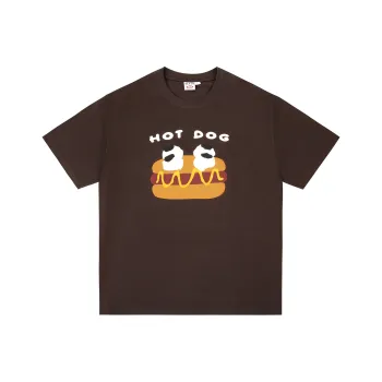 4EVER LAB T Shirt Unisex Dark Brown