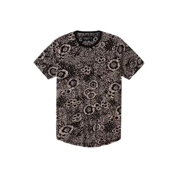 Abercrombie＆Fitch T Shirt Men's Black Floral