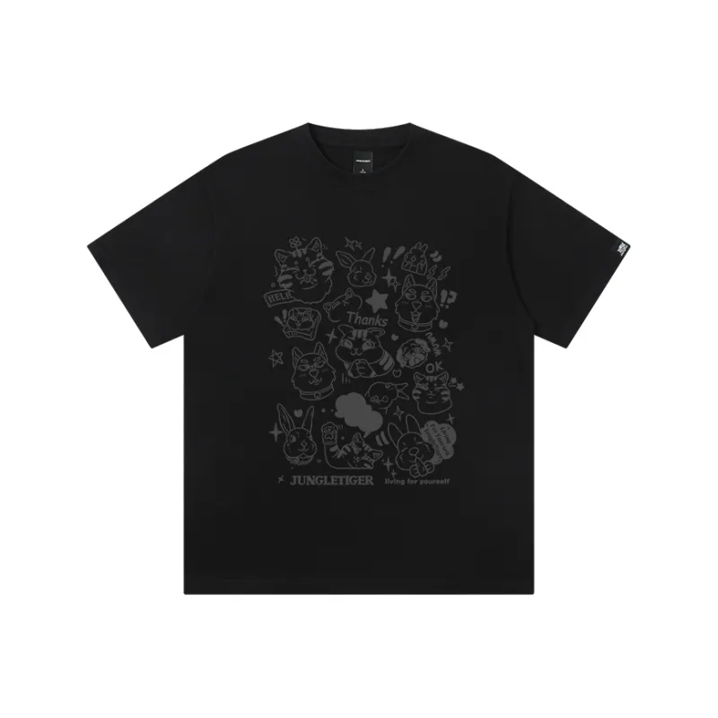 JUNGLE TIGER T Shirts Unisex-3