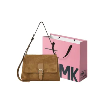 NOMK Suede Shoulder Bag Regular Women's Brown