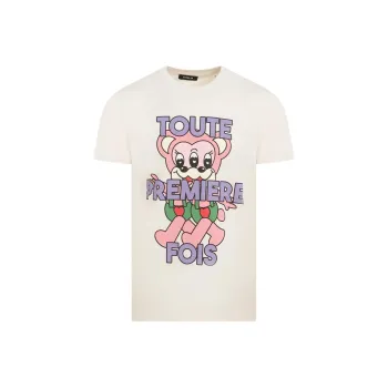 EGONLAB. Graphic print Cotton T shirt