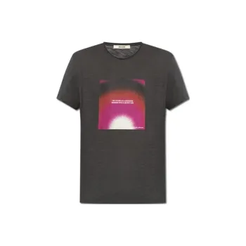 Zadig & Voltaire X Greta Bellamacina Toby Photoprint Crewneck T Shirt