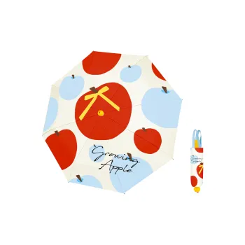 Anna Shu Umbrellas Apple Yellow Bowknot