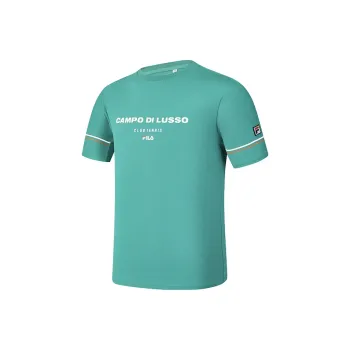 FILA T Shirts Men Green Brown Blue