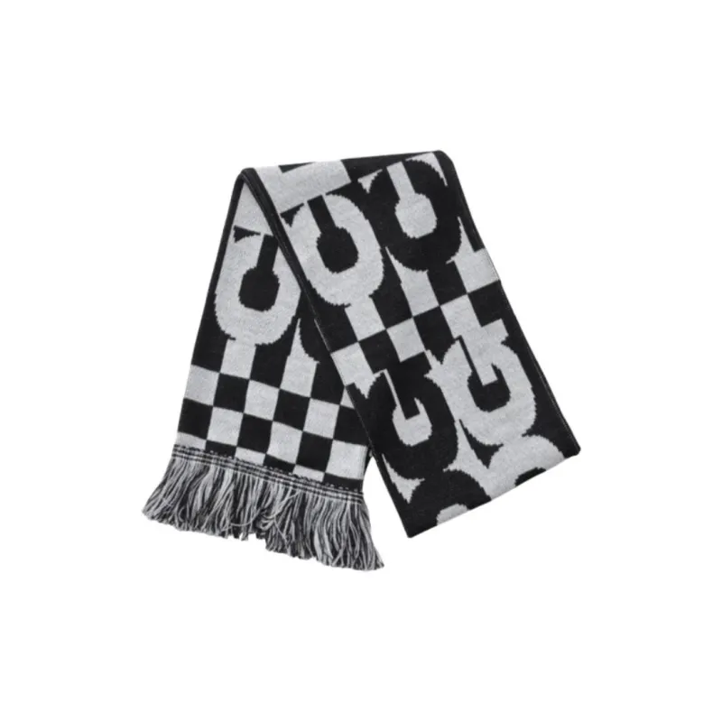 CDG Acrylic Knit Scarves Unisex Black-2