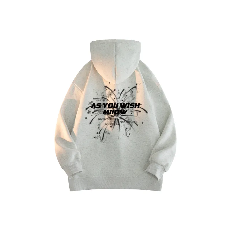 MIIOW Trend Party Series Sweatshirt Unisex Black-6