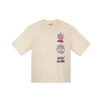 Timberland T Shirt Unisex Smoke White