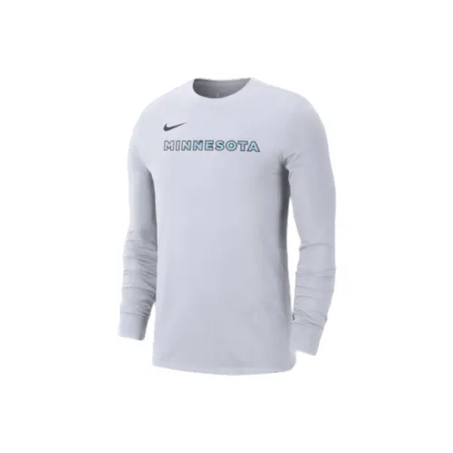 Nike Minnesota Timberwolves Essential City Edition Men's Nike Nba Long Sleeve T Shirt