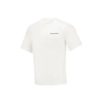 Skechers T Shirt Unisex Marshmallow White