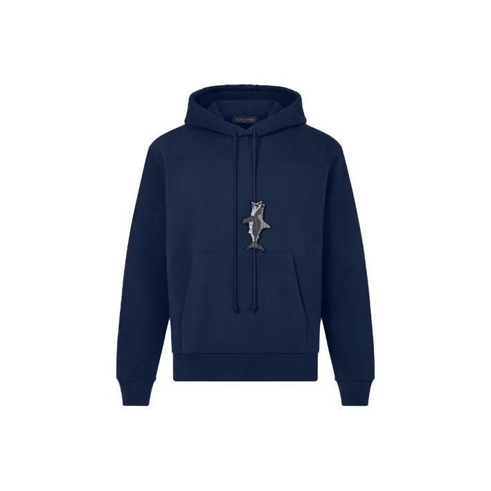LOUIS VUITTON SS21 Sweatshirt Men's Blue-0